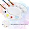 Upgrade 4 Pack Paint Tray Palettes with Thumb Hole,Plastic Paint Pallets for
